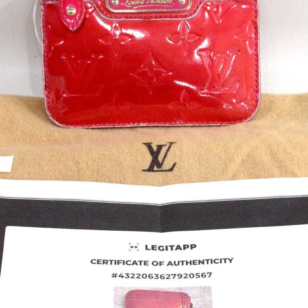 Louis Vuitton Cherry Red Patent Leather Wallet - Picture 2 of 8